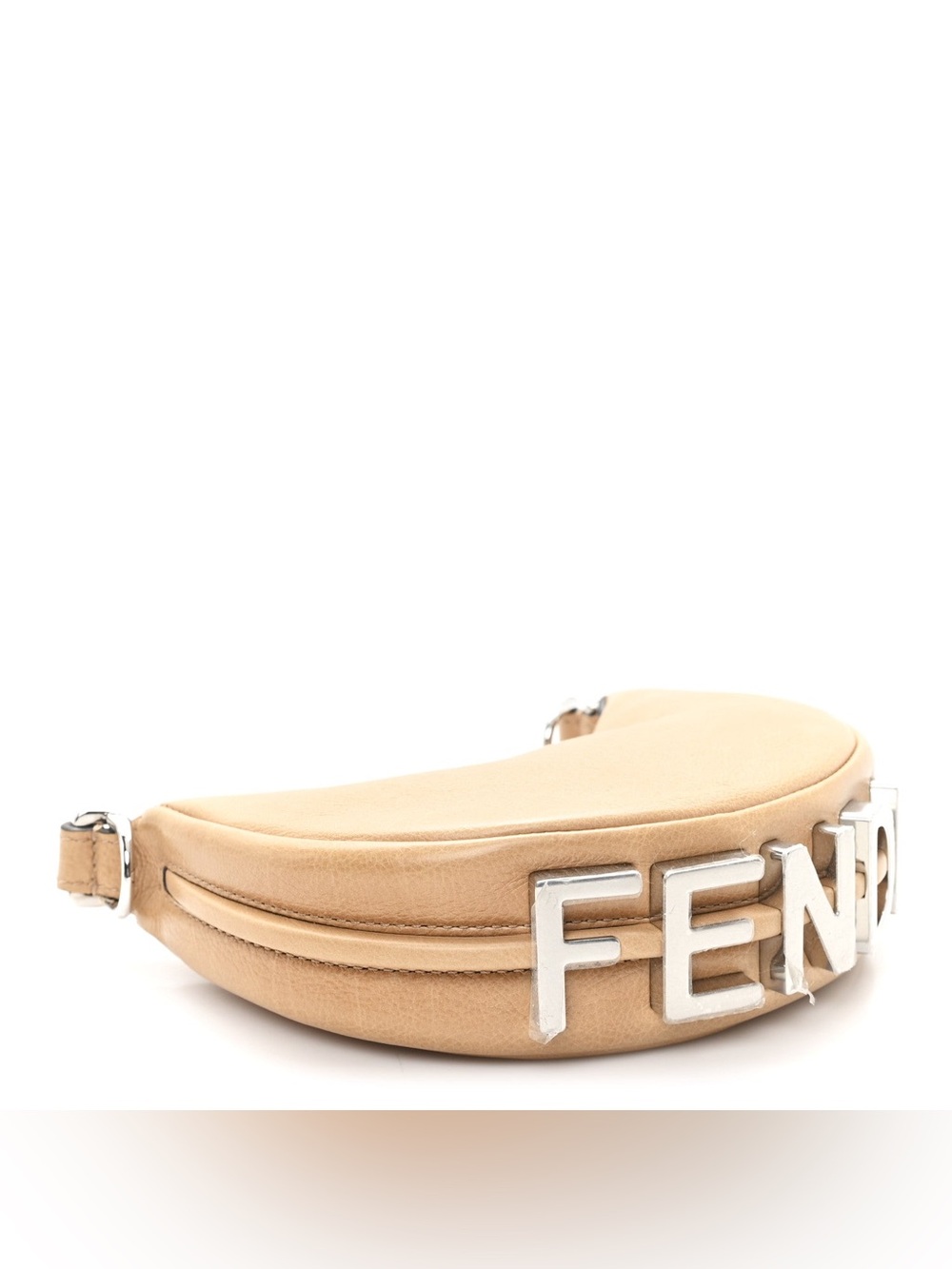 FENDI beige nano Fendigraphy bag
